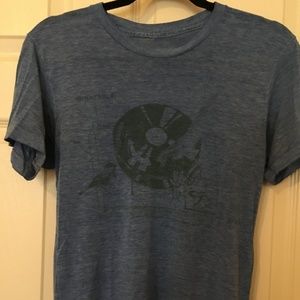 Urban Outfitters vinyl record t-shirt